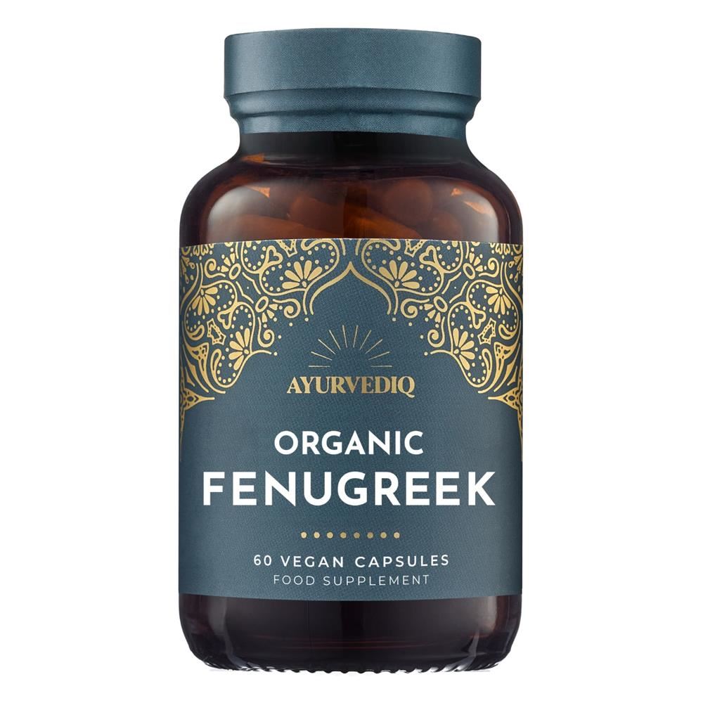 Ayurvediq Wellness Organic Fenugreek Caps 60 Capsules
