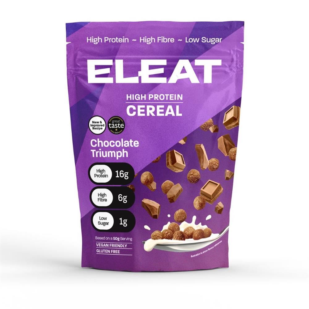 ELEAT Chocolate Triumph High Protein Cereal - 250g Pouch