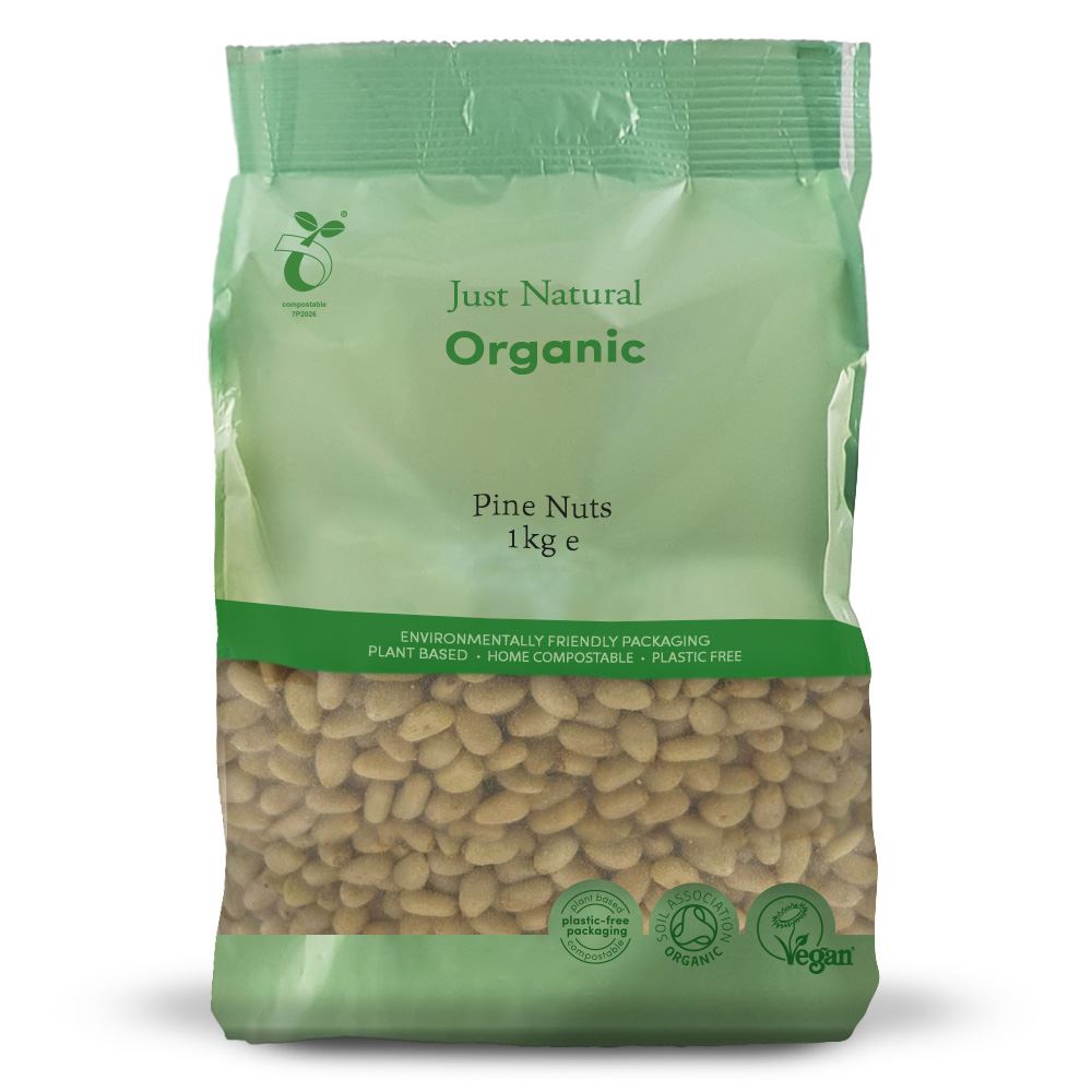 Just Natural Organic Organic Pine Nuts 1kg