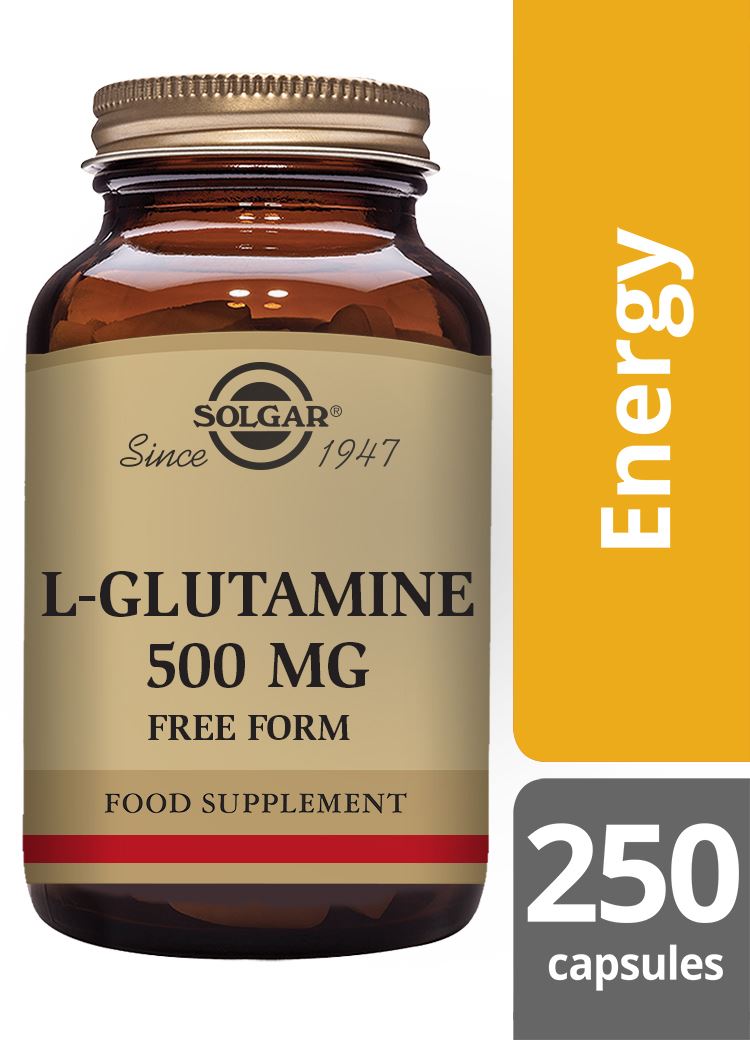 Solgar L-Glutamine 500 mg - 250 Vegicaps