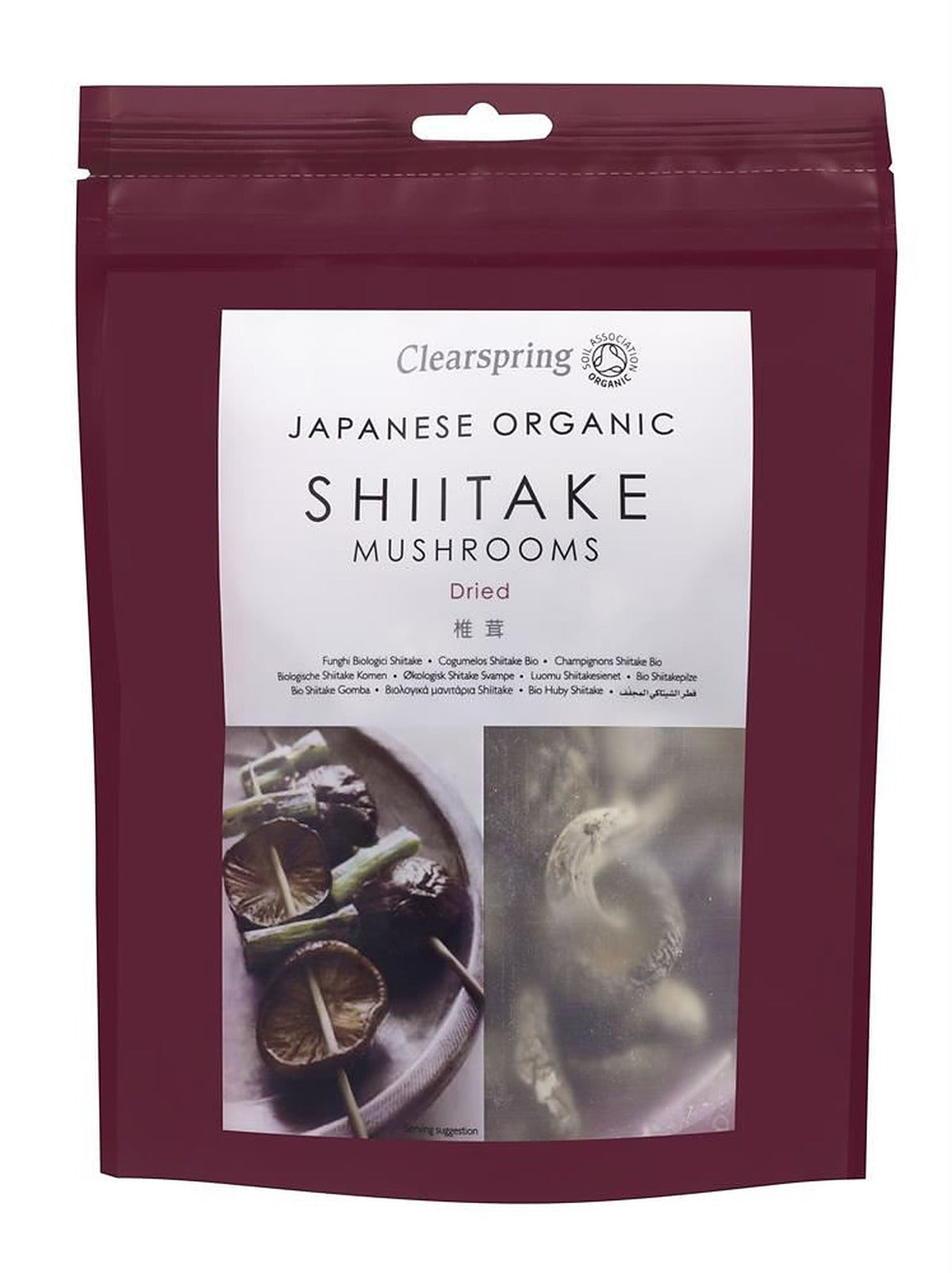 Clearspring Organic Shiitake Mushrooms 40g