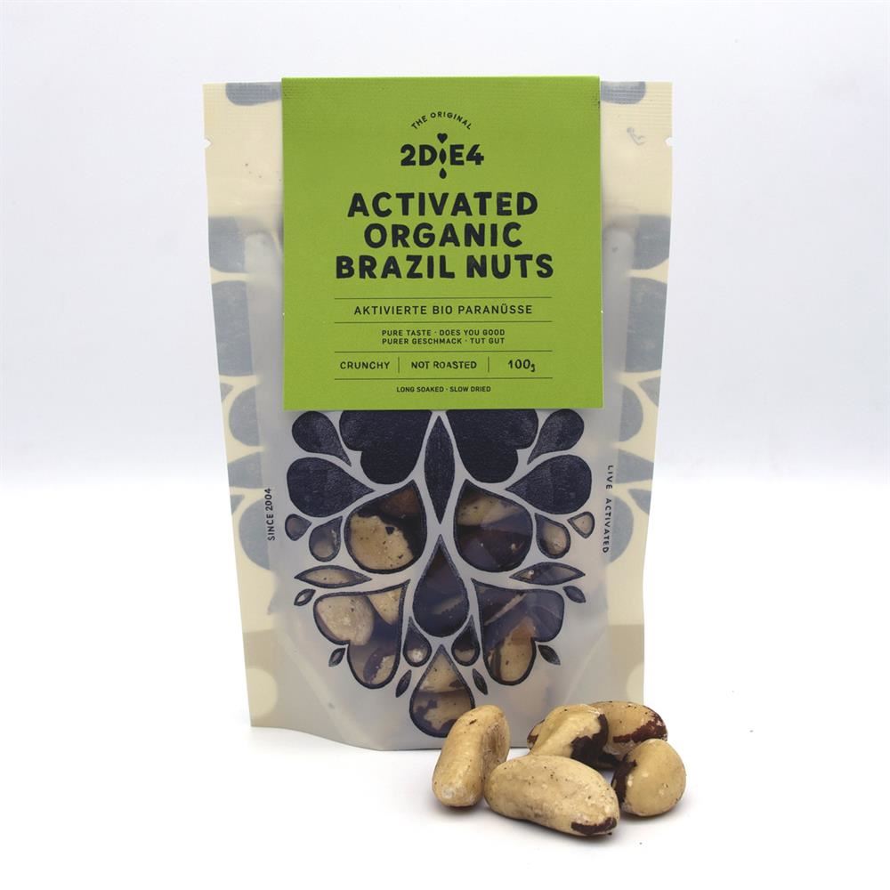 2DiE4 Live Foods Activated Organic Brazils 100g