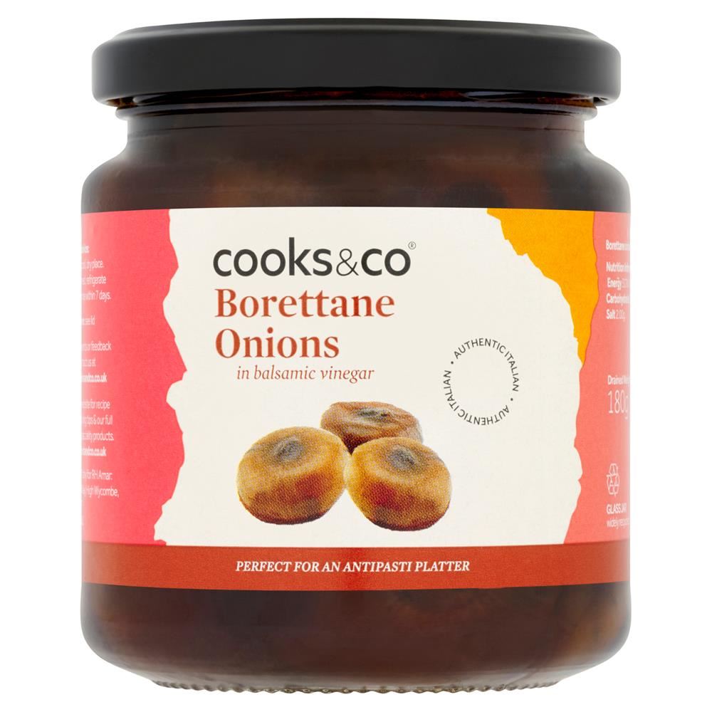 Cooks and Co Cooks & Co Borettane Onions in Balsamic 280g