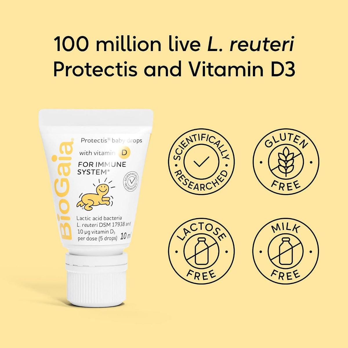 BioGaia Protectis Vitamin D Baby Drops 10ml