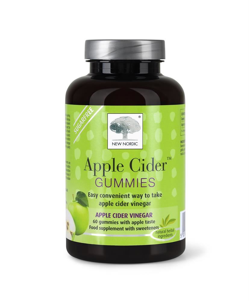 New Nordic Apple Cider 60 Gummies