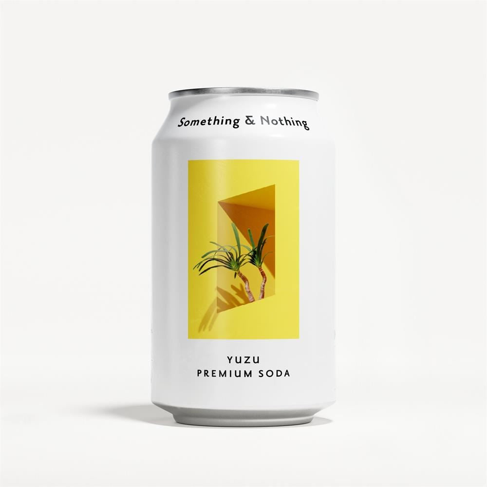Something & Nothing Yuzu Premium Soda 330ml
