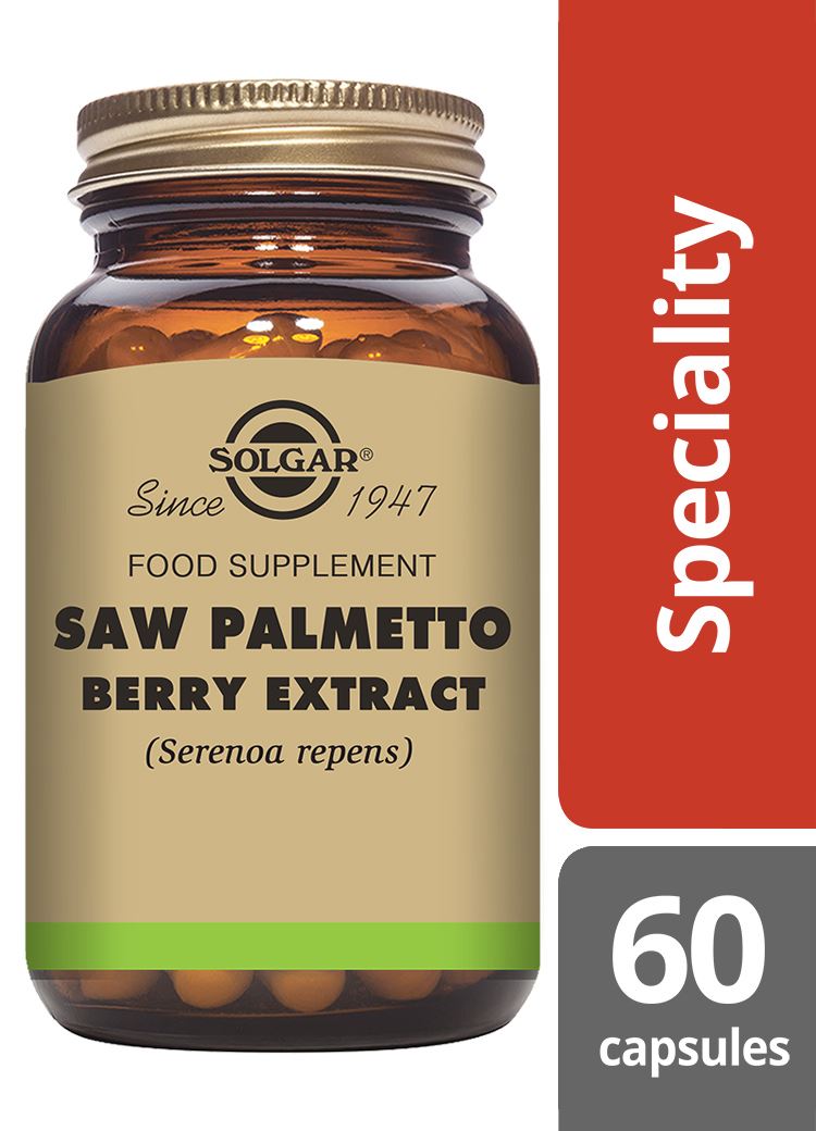 Solgar Saw Palmetto Berry Extract - 60 Vegicaps