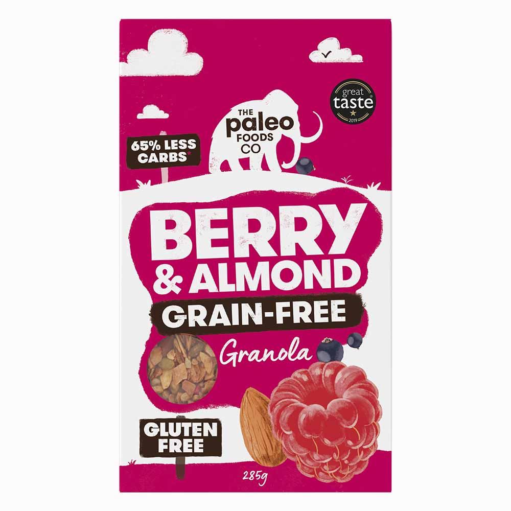 The Paleo Foods Co Berry & Almond Grain- Free Granola 285g