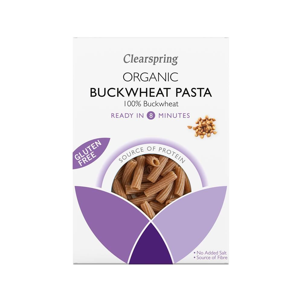 Clearspring Organic GF Buckwheat Pasta - Tortiglioni 250g