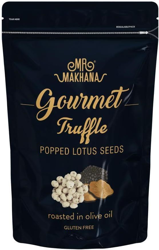 Mr Makhana Truffle Popped Lotus Seeds 50g - 10 Pack