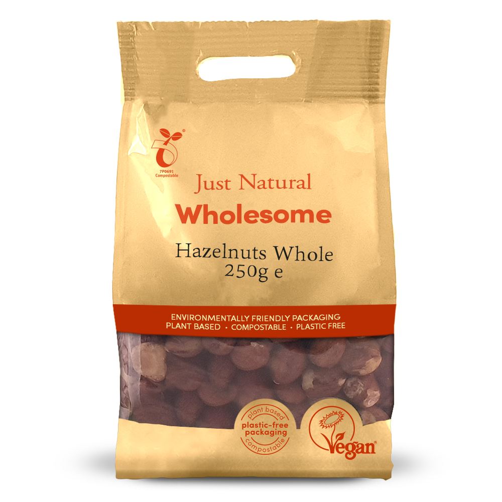 Just Natural Wholesome Hazelnuts Whole 250g