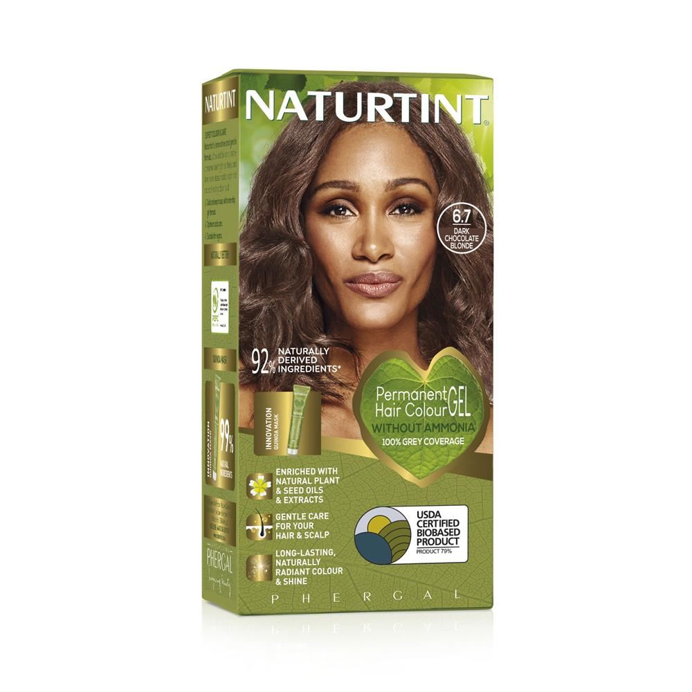 Naturtint Permanent Hair Colourant Dark Chocolate Blonde 6.7 170ml