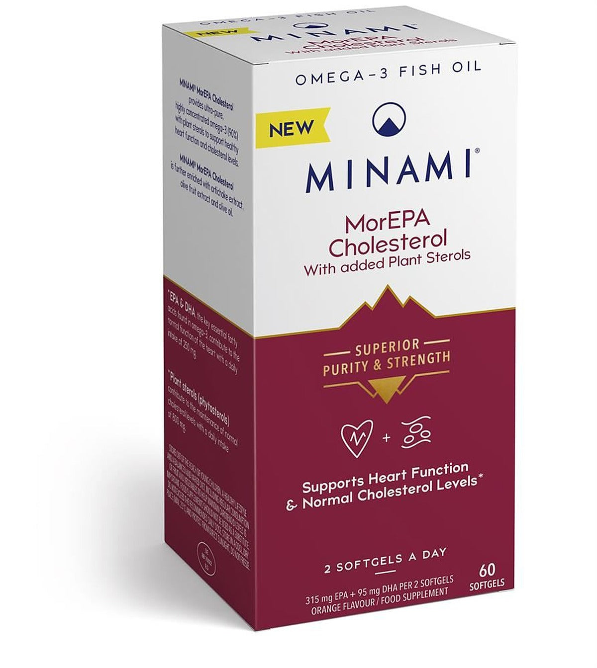 Minami Nutrition MOREPA Cholesterol 60 Capsules