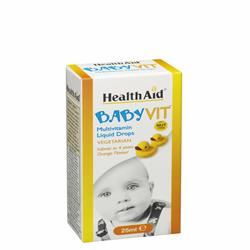 HealthAid Baby Vit Orange Flavour (Ages 0 to 4 Years) 25ml