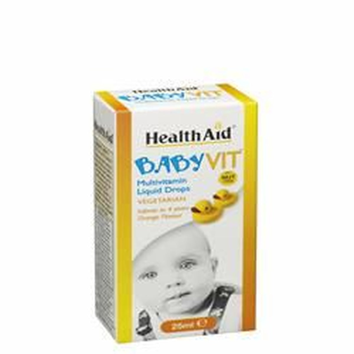 HealthAid Baby Vit Orange Flavour (Ages 0 to 4 Years) 25ml