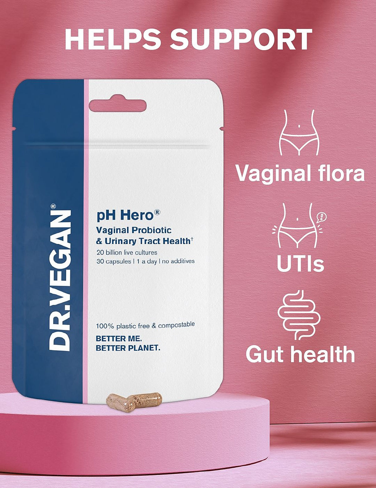 Dr. Vegan pH Hero - 30 Capsules - image 4