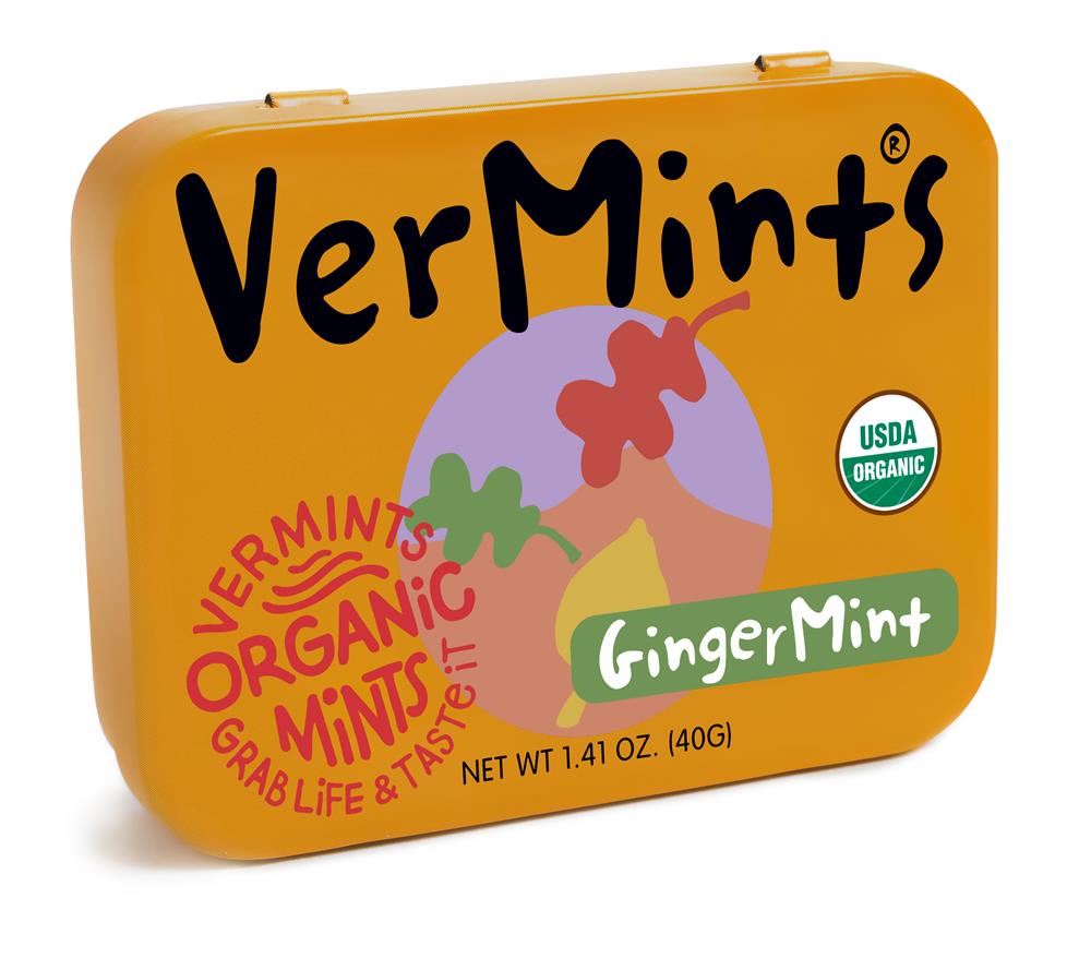 Vermints Organic Mints - GingerMint 40g