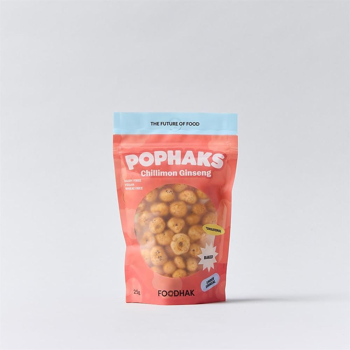 Foodhak Chillimon Ginseng Pophaks 25g