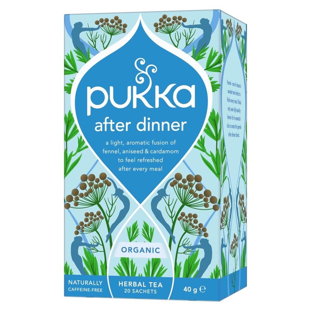Pukka Herbs Organic After Dinner Herbal tea 20 sachets