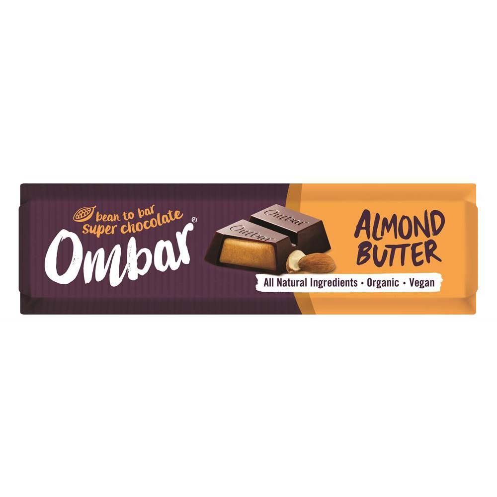 Ombar Almond Butter Filled Chocolate Bar 42g - 15 Pack