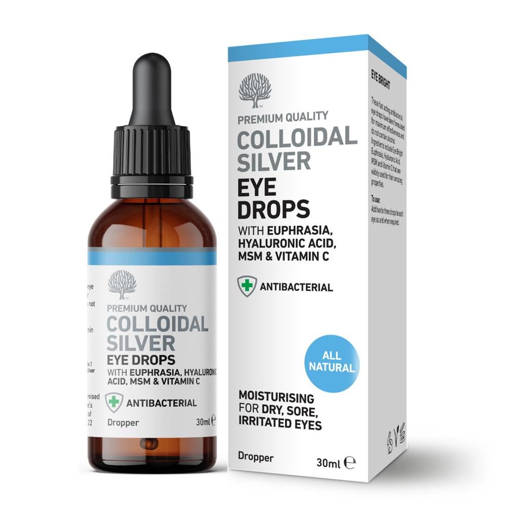 Nature's Greatest Secret All Natural Colloidal Silver Eye Drops 30ml