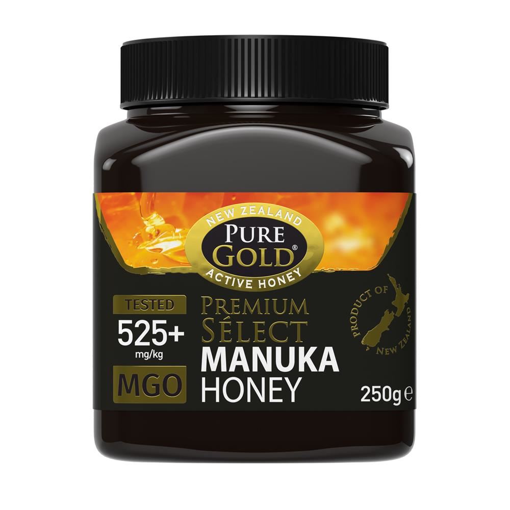 Pure Gold Premium Select Manuka Honey MGO - 525+ 250g