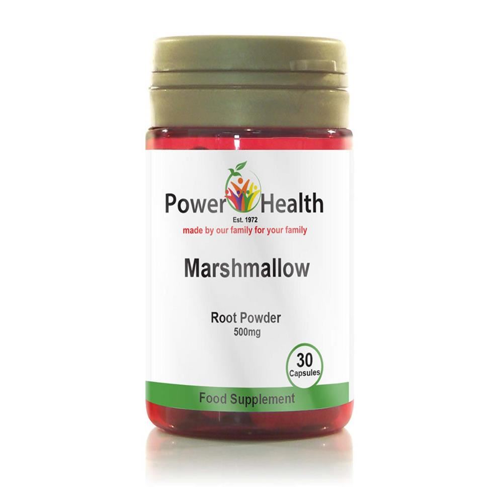 Power Health Marshmallow Root Powder 500mg 30 Capsules