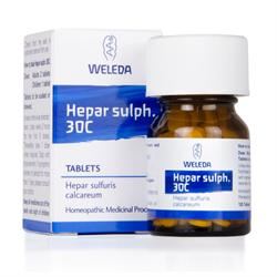 Weleda Hepar Sulph 30C 125 tabs