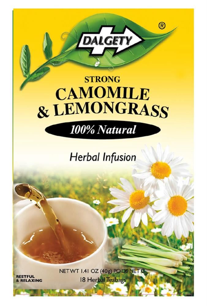 Dalgety Teas Camomile & Lemongrass 18 Teabags - 2 Pack