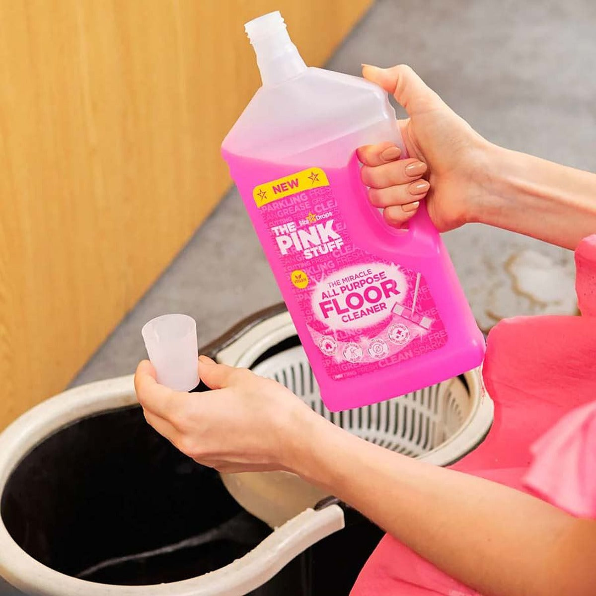 The Pink Stuff Miracle All Purpose Floor Cleaner 1L - image 3