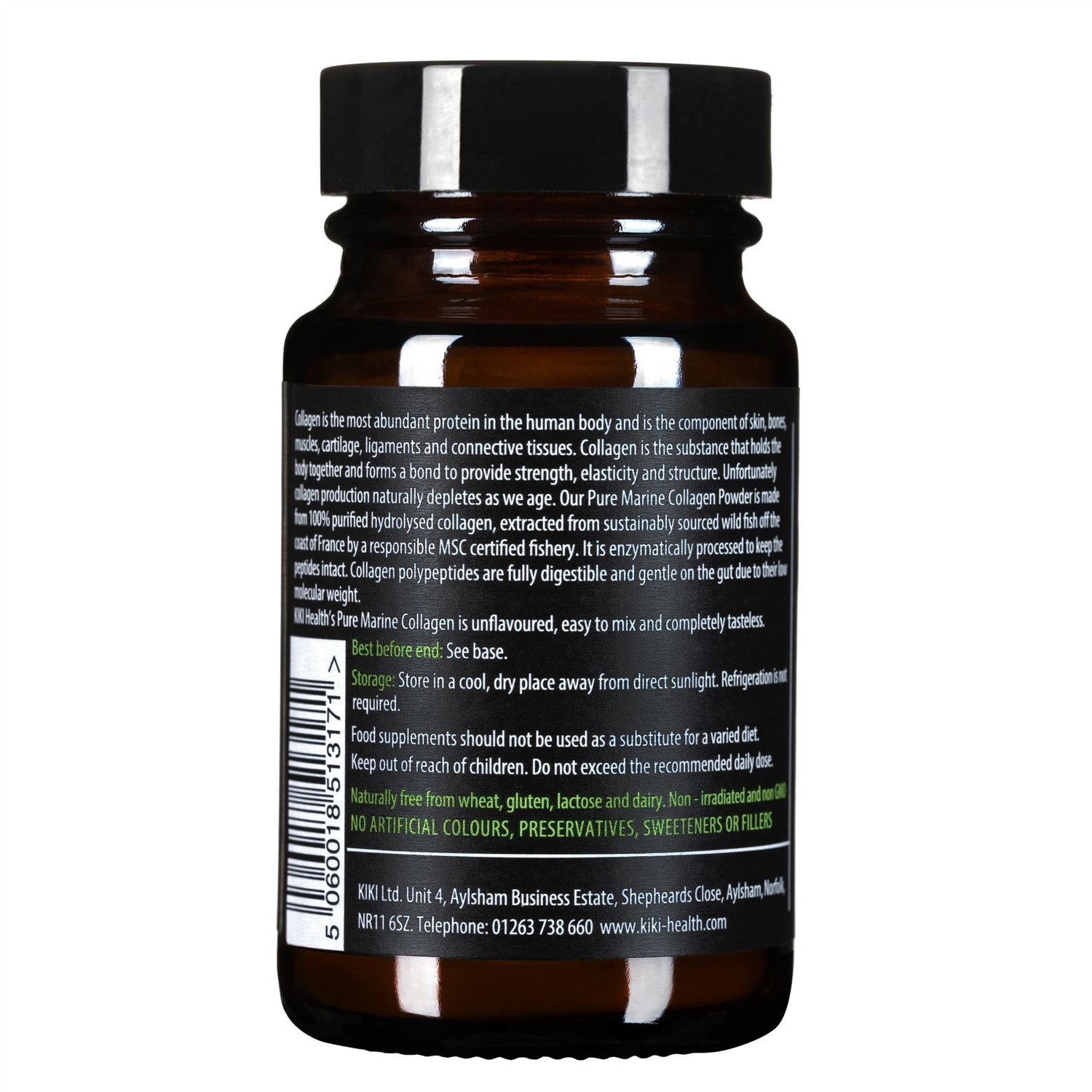 Kiki Health Pure Marine Collagen Powder 20g