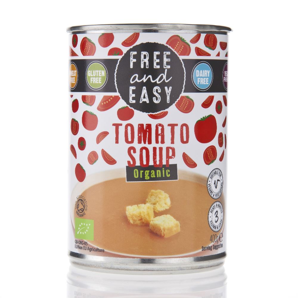 Free & Easy Organic Tomato Soup 400g