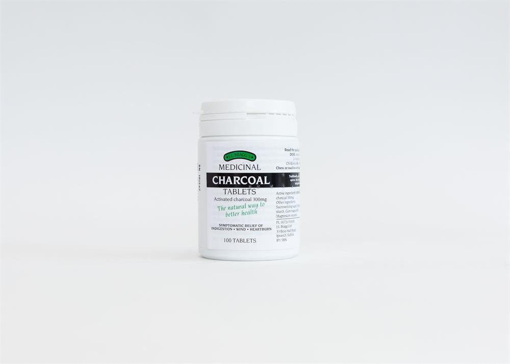 Braggs Charcoal 300mg - 100 Tablets