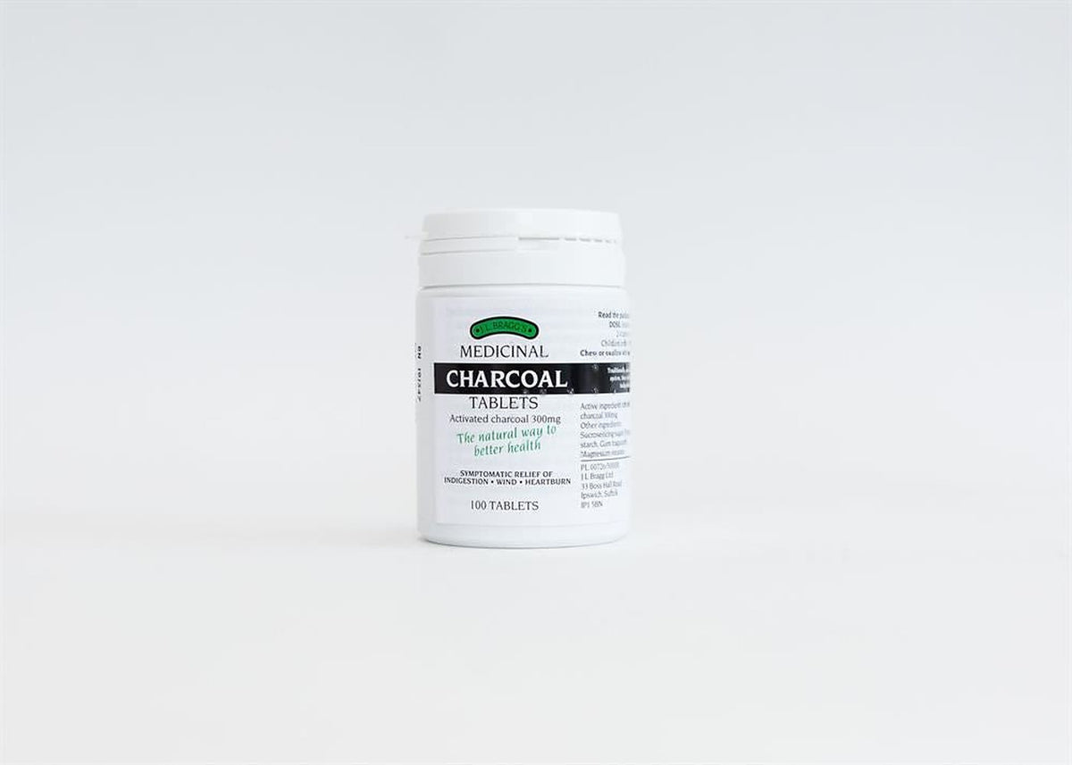 Braggs Charcoal 300mg - 100 Tablets
