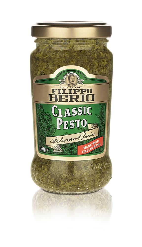 Filippo Berio Classic Pesto Sauce 190g - 6 Pack