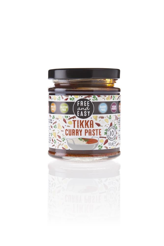 Free & Easy Gluten Free Tikka Curry Paste 198g