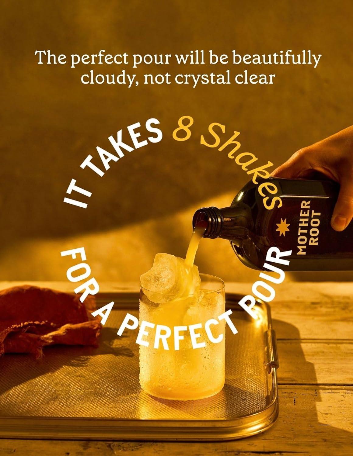 Mother Root Ginger Alcohol Free Fiery Fresh Award Winning Aperitif 500ml