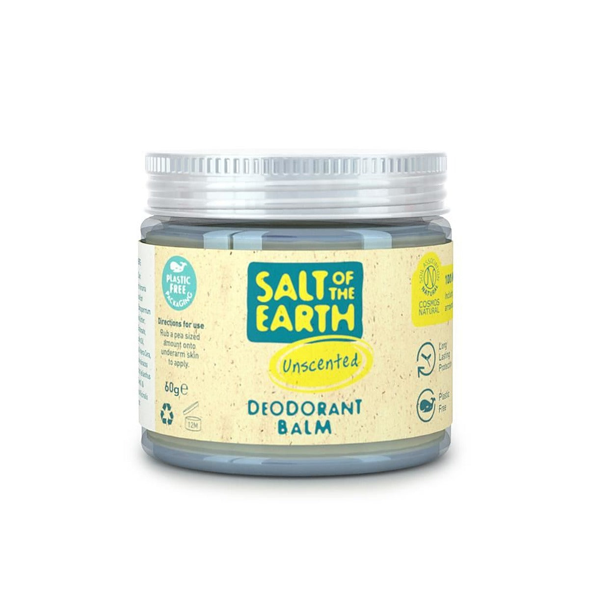 Salt Of the Earth Unscented deodorant balm 60g