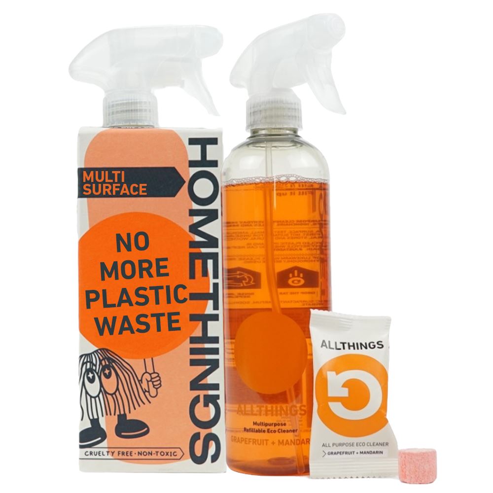 HOMETHINGS Set of Multi Surface Spray Bottle 500ml + Effervescent Tab