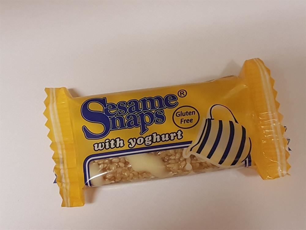 Sesame Snaps in Yoghurt 30g - 24 Pack