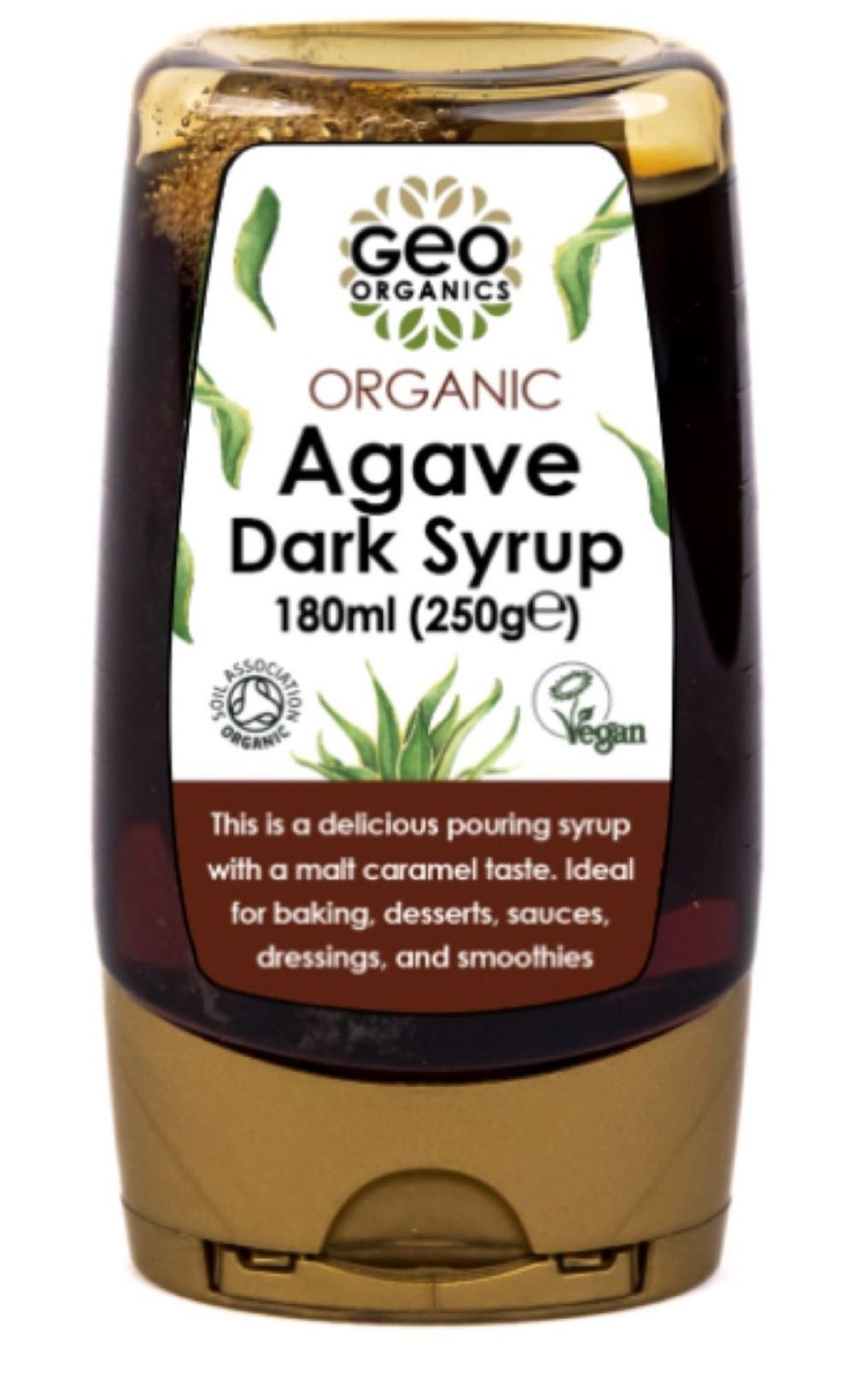 Georganics Geo Organics Organic Agave Dark Syrup 180ml