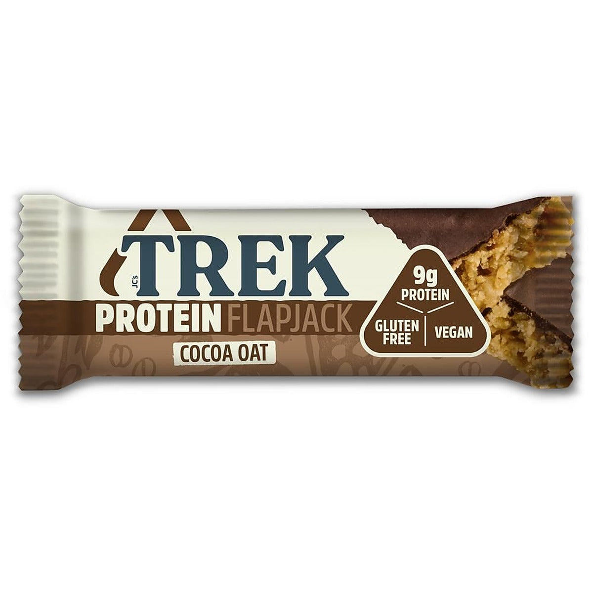 Trek Cocoa & Oat Flapjack 50g - 16 Pack