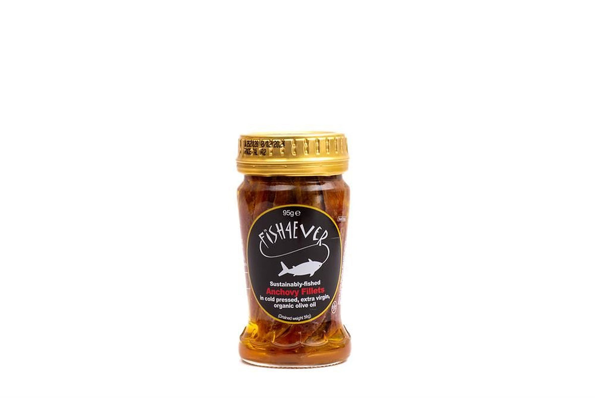 Fish4Ever Anchovies in Organic Olive Oil 95g