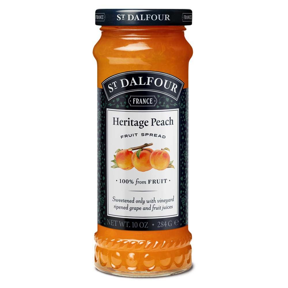 St Dalfour Peach Fruit Spread 284g