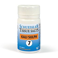 Schuessler No 7 Kali Sulph Tissue Salts 125 Tablets