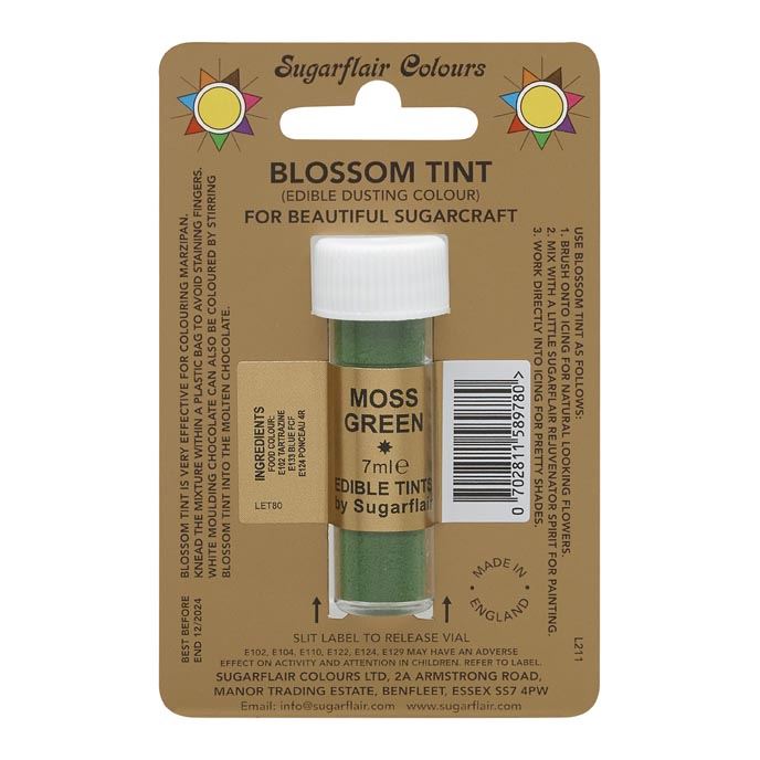 Sugarflair BLOSSOM TINT Edible Food Colour Powder - 7ml