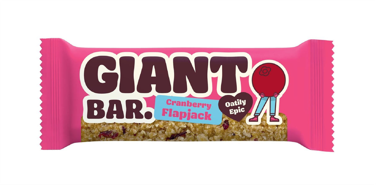 Ma Baker Giant Cranberry Bar 90g - 20 Pack