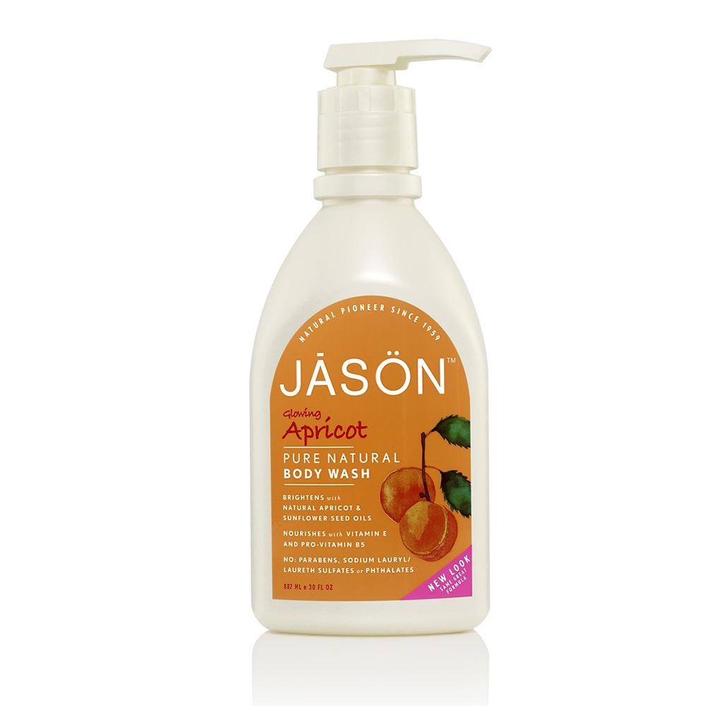 Jason Apricot Body Wash with Pump 840ml