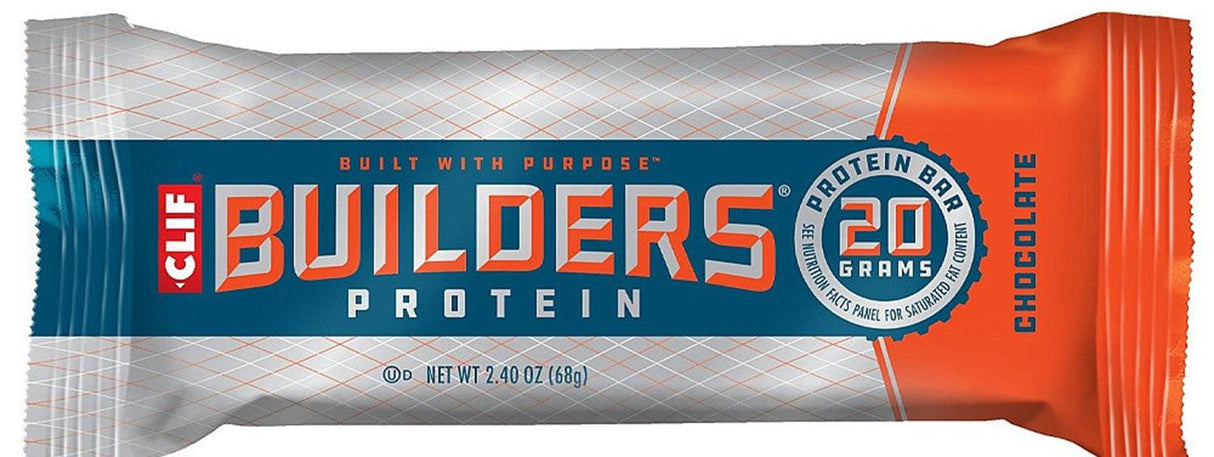 Clif Builders Protein Bar - All Flavours - Box of 12 x 68g