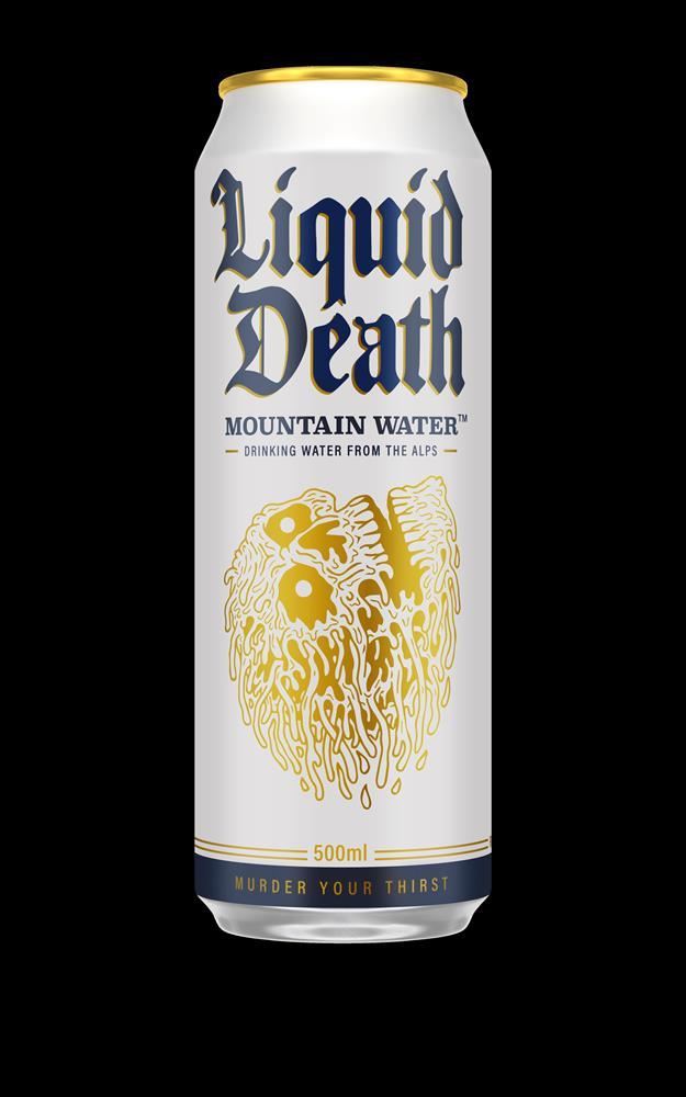 Liquid Death Mountain Water 500ml - 6 Pack